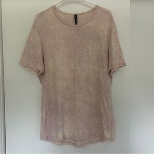 Lululemon Relaxed T-Shirt pink and white
